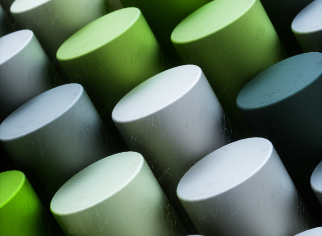 Materials close-up